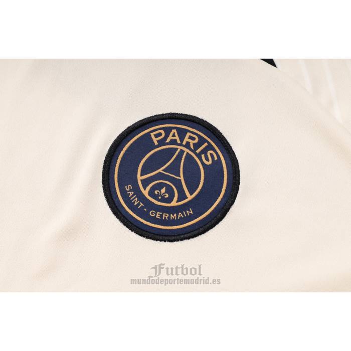 Chandal del Paris Saint-Germain Manga Corta 2023-2024 Albaricoque - Pantalon Corto